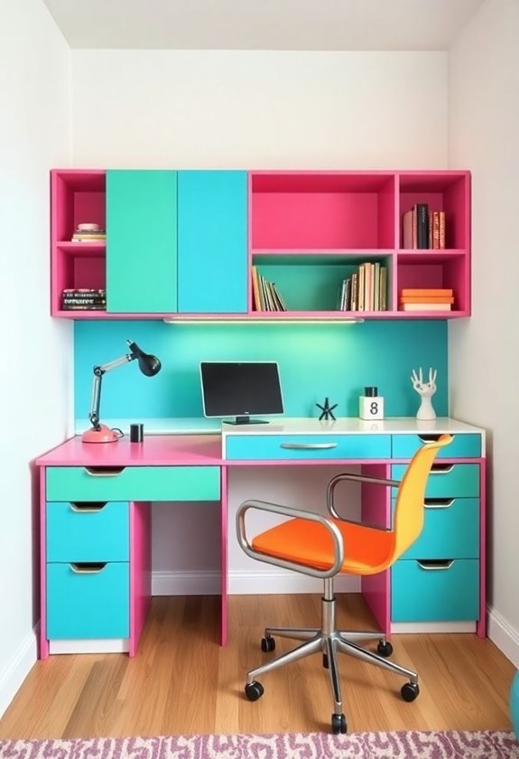 versatile desks and chairs