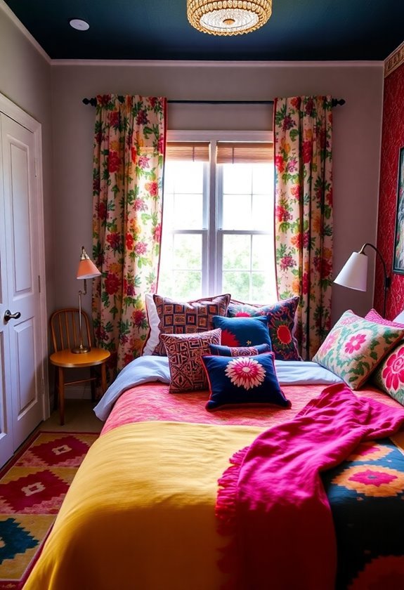 vibrant textile patterns