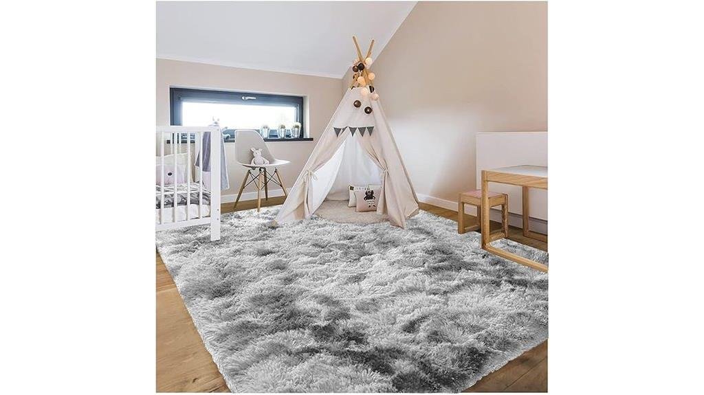 washable long pile rug